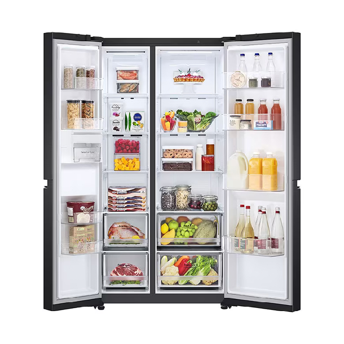 LG Kulkas Side by Side UltraSleek Smart Inverter 647 L - GC-B257SQZL